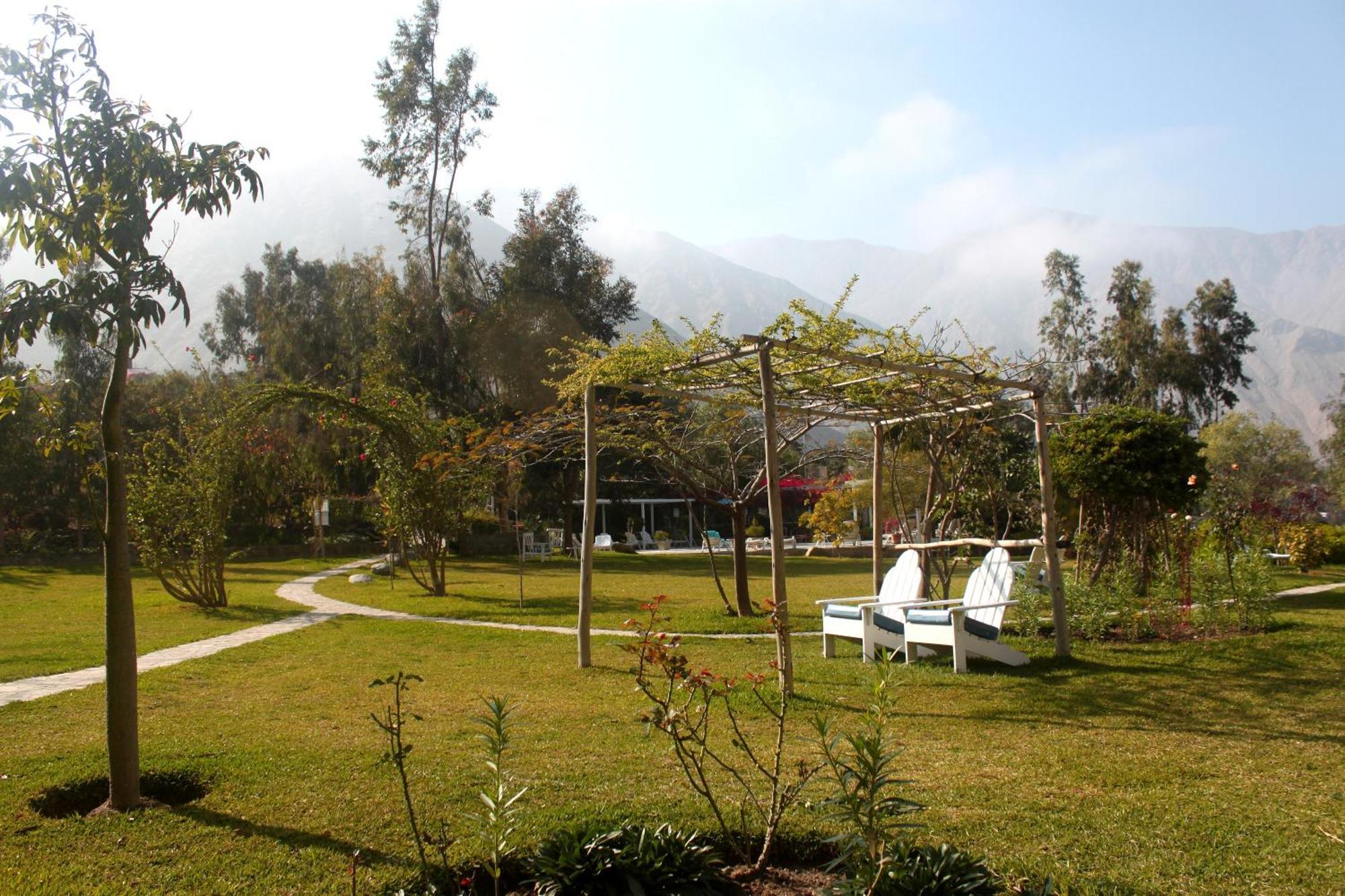 Hotel Los Palomos Lunahuaná Exteriör bild